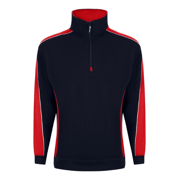 Avocet Two Tone 1/4 Zip Sweatshirt