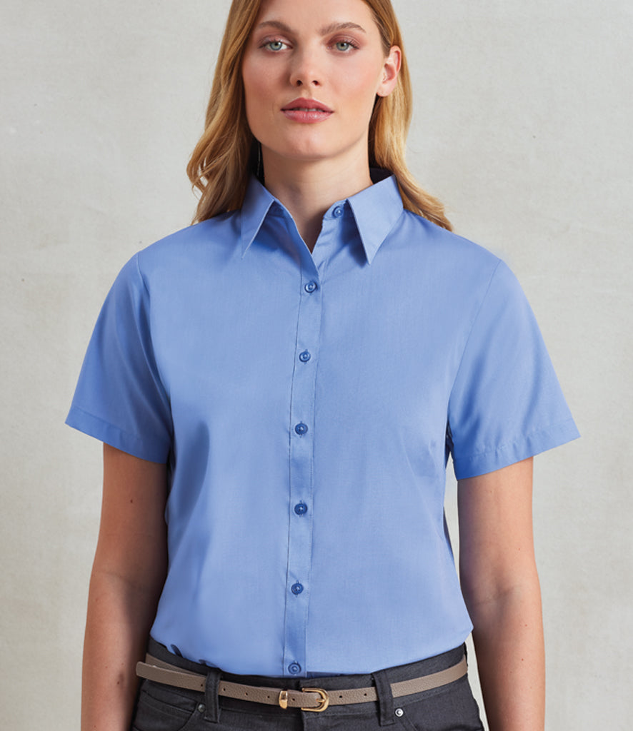 Premier Ladies Shirt Short Sleeve