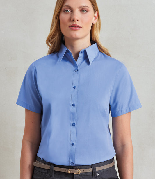 Premier Ladies Shirt Short Sleeve